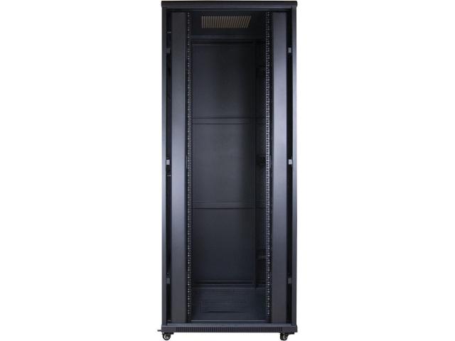Rack Inter-Tech SNB-8842, 19inch, 42U, 800x800mm, Black