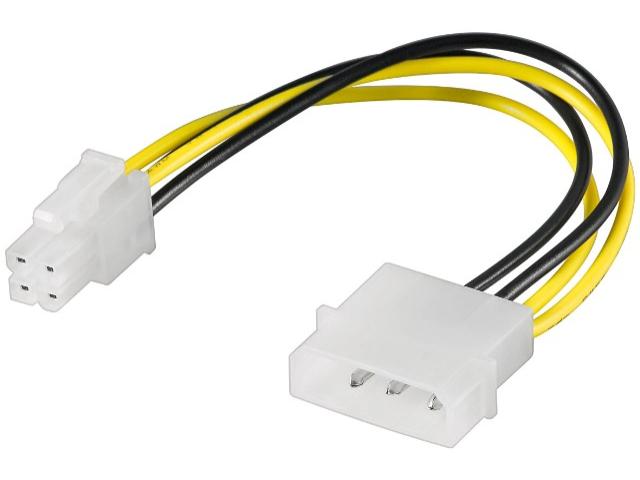 Cablu alimentare Molex 0,16m 5.25 tata la P4 tata OEM HCT51362
