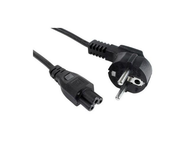 Cablu Alimentator Akyga AK-NB-01C, IEC C5 - 3 pini, 1.5m