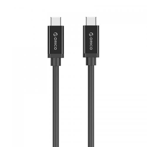 Cablu de date Orico XC-G2, USB-C - USB-C, 1m, Black