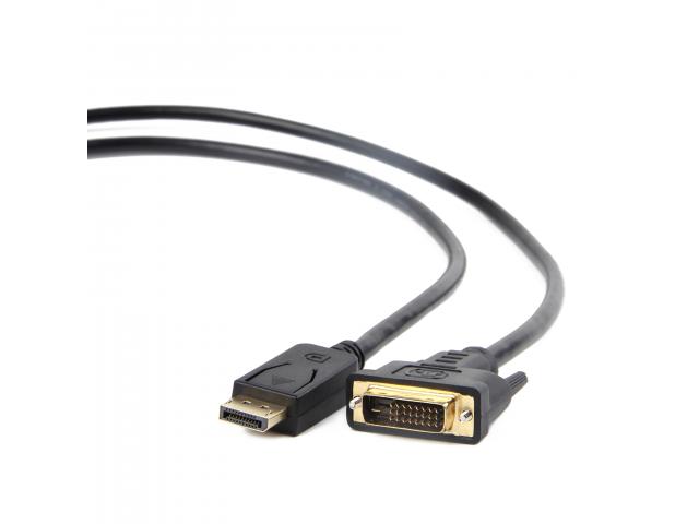 Cablu Gembird CC-DPM-DVIM-6, Displayport male - DVI-D , 1.8m, Black
