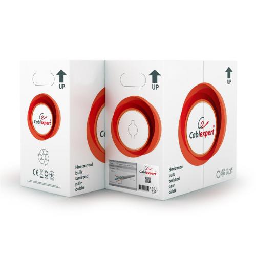 Cablu retea Gembird UPC-5004E-SOL/100, UTP, Cat.5, 100m, Grey