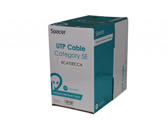 Cablu Spacer UTP cat. 5E, Cupru-Aluminu, Rola 305m
