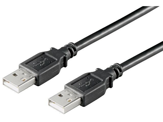 Cablu USB 2.0 3m A tata la A tata, negru OEM HCT93594