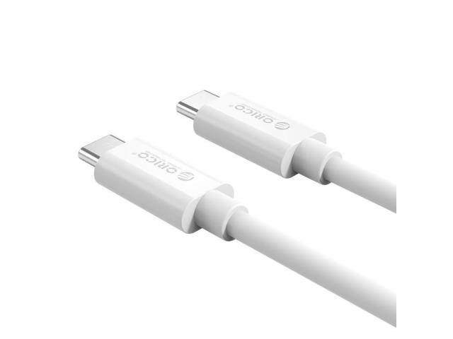 Cablu de date Orico CTC100-20-WH, USB-C - USB-C, 2m, White