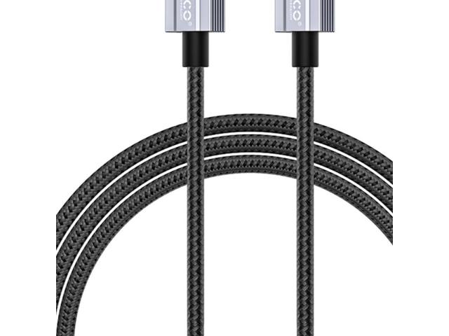 Cablu de date Orico GQA60-15-BK, USB-C male - USB-C male, 1.5m, Black