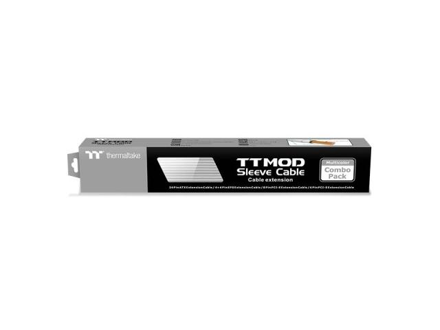 Kit Cablu componente Thermaltake TtMod Sleeve, White-Black
