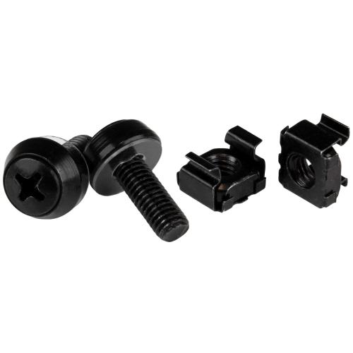 Set cage nuts M6 Startech CABSCREWM62B, 100buc