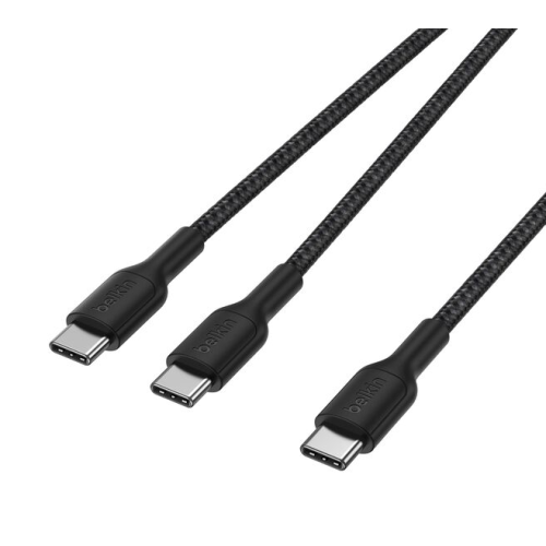 BOOSTCHARGE PRO 140W DUAL/USB-C KABEL 15M SCHWARZ