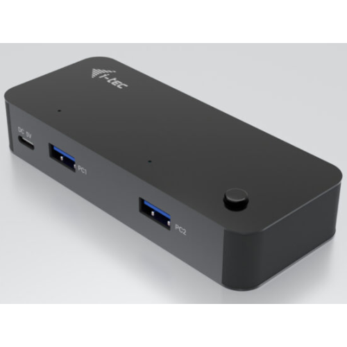 I-TEC UNIVERSAL KVM HUB/2X USB-C + 2X USB-A 3.0 PORT