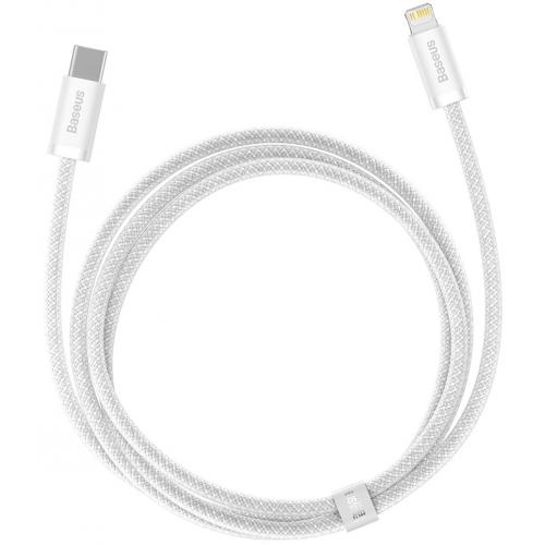 Cablu de date Baseus Dynamic CALD000002 USB-C - Lightning, 1m, White