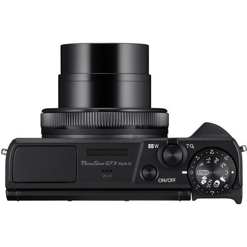 Camera foto compacta Canon G7X Mark III, 20.1 MP, Black