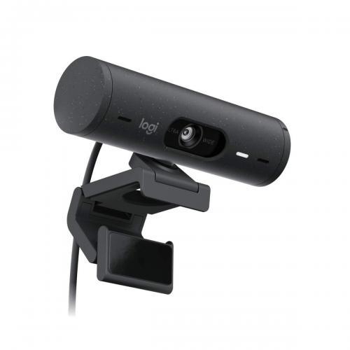 Camera web Logitech Brio 500, Graphite