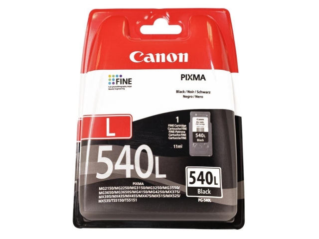 CANON PG-540 L BLACK INKJET CARTRIDGE