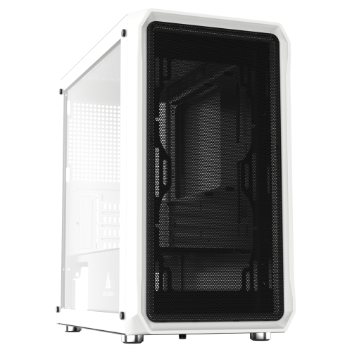 Carcasa Acegeek Eclipse M350 Tempered Glass White/Black
