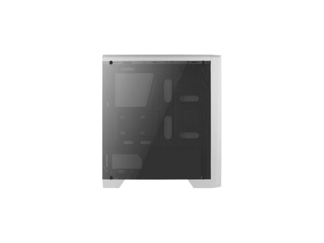 Carcasa Aerocool Cylon RGB Tempered Glass White, Fara sursa