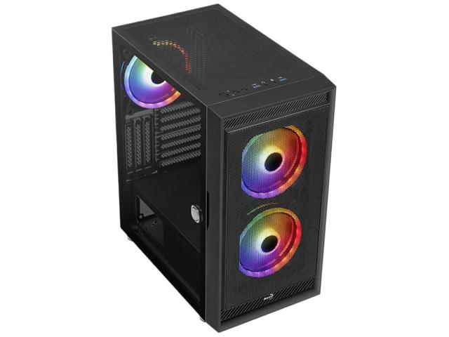 Carcasa Aerocool Graphite V2 FRGB, Fara sursa