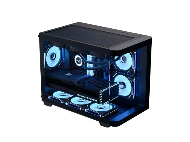 Carcasa Aerocool P300C V1 Black, Fara Sursa