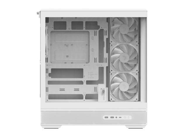 Carcasa Aerocool P500B Digi White, Fara sursa