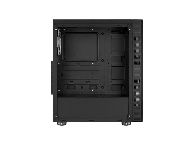 Carcasa Aerocool Python ARGB Tempered Glass Black, Fara sursa