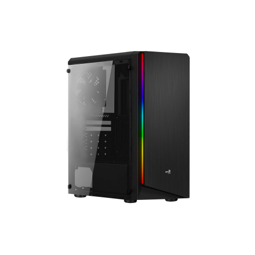 Carcasa Aerocool Rift RGB Black, Fara sursa