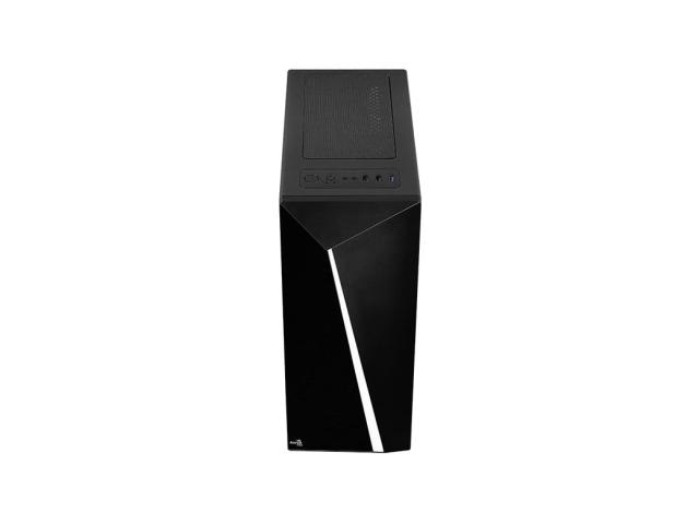 Carcasa Aerocool Shard RGB Tempered Glass, Black, Fara sursa