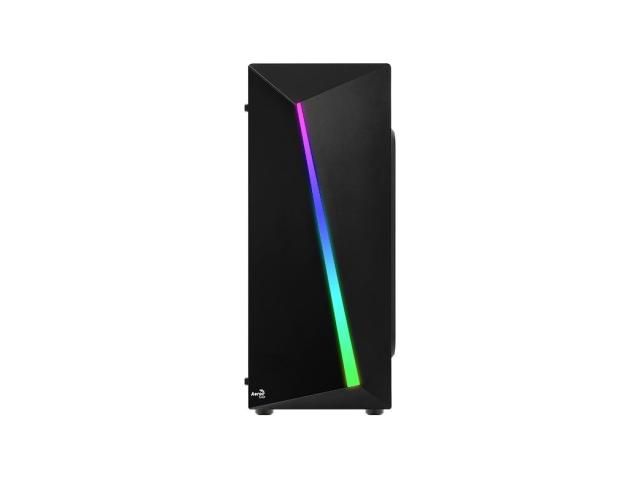 Carcasa Aerocool Shard RGB Tempered Glass, Black, Fara sursa