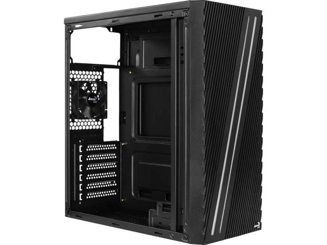 Carcasa Aerocool Streak, Black, Fara sursa