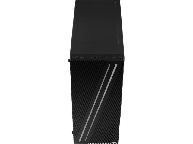 Carcasa Aerocool Streak, Black, Fara sursa