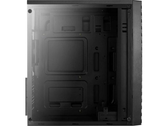 Carcasa Aerocool Streak, Black, Fara sursa