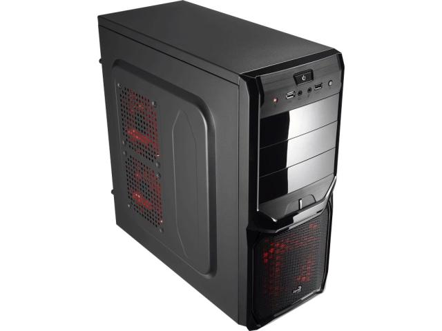 Carcasa Aerocool V3X Advanced, Black, Fara susrsa