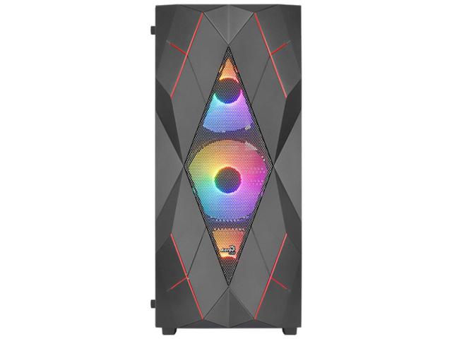 Carcasa Aerocool Volcan V1 Black, Fara Sursa