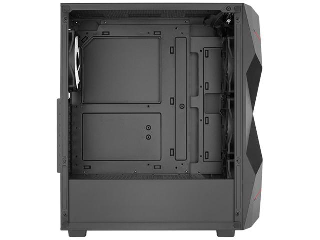 Carcasa Aerocool Volcan V1 Black, Fara Sursa