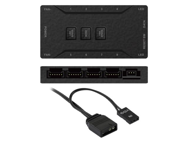 Carcasa AQIRYS Arcturus ARGB, Fara sursa