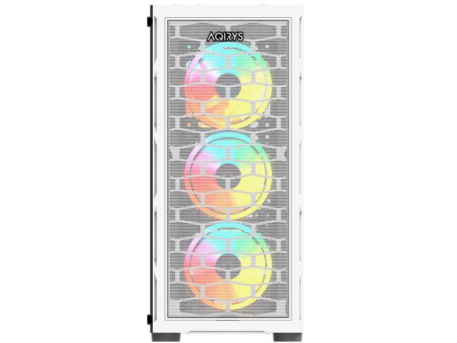 Carcasa AQIRYS Arcturus White ARGB, Fara sursa