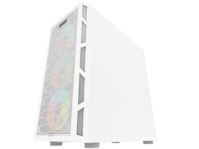 Carcasa AQIRYS Arcturus White ARGB, Fara sursa