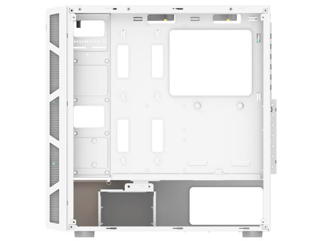 Carcasa AQIRYS Arcturus White ARGB, Fara sursa