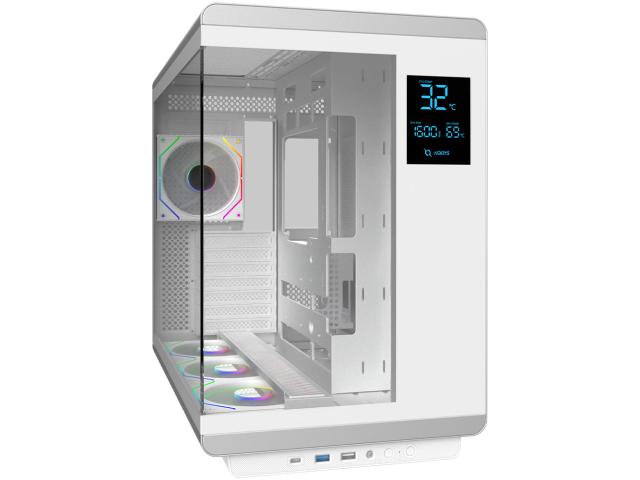 Carcasa AQIRYS Draco White ARGB