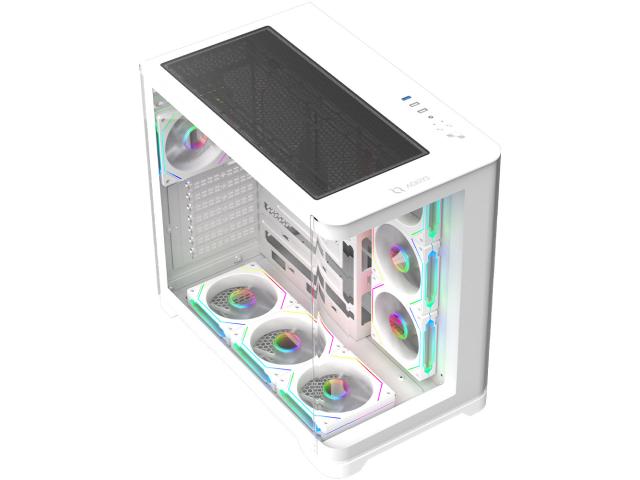 Carcasa AQIRYS Europa White ARGB