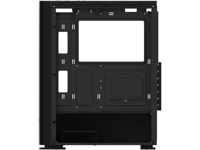 Carcasa AQIRYS Gacrux Black RGB, Fara sursa