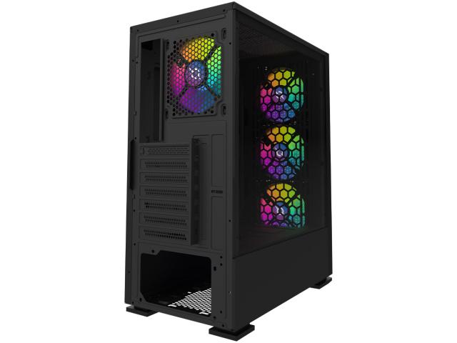 Carcasa AQIRYS Gacrux Black RGB, Fara sursa