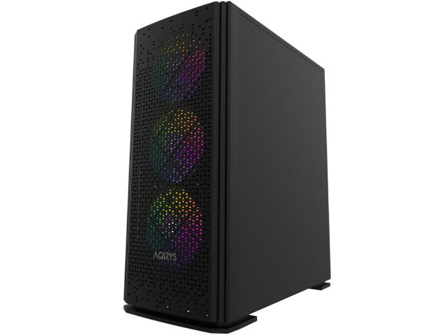 Carcasa AQIRYS Gacrux Black RGB, Fara sursa