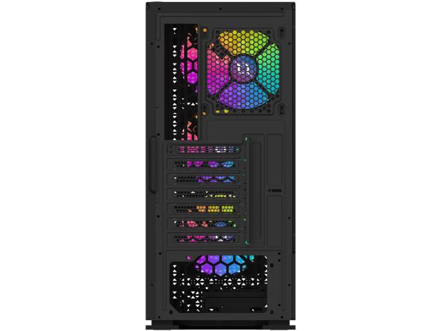 Carcasa AQIRYS Gacrux Black RGB, Fara sursa