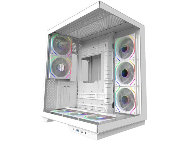 Carcasa AQIRYS Janus white ARGB
