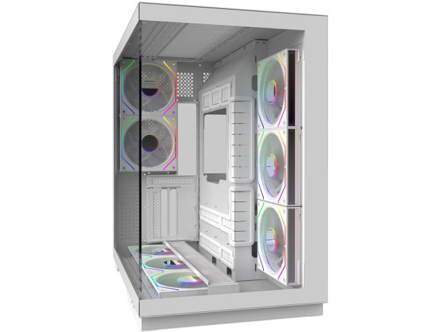 Carcasa AQIRYS Janus white ARGB
