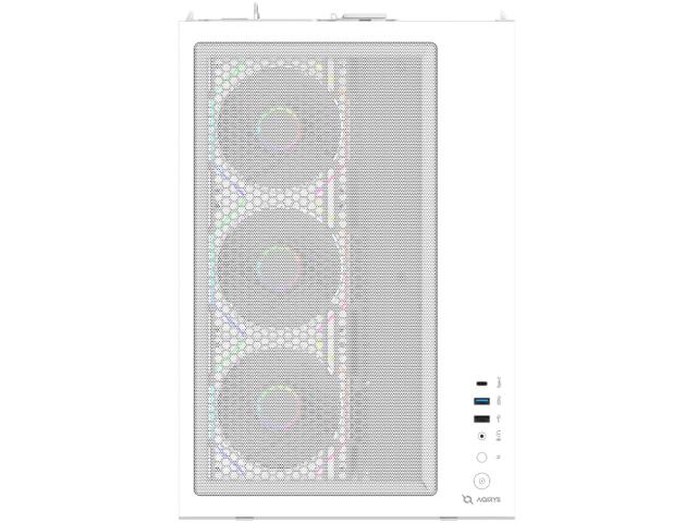 Carcasa AQIRYS Orcus white ARGB