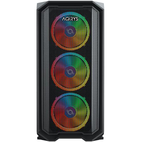 Carcasa AQIRYS Wezen ARGB Black, Fara sursa