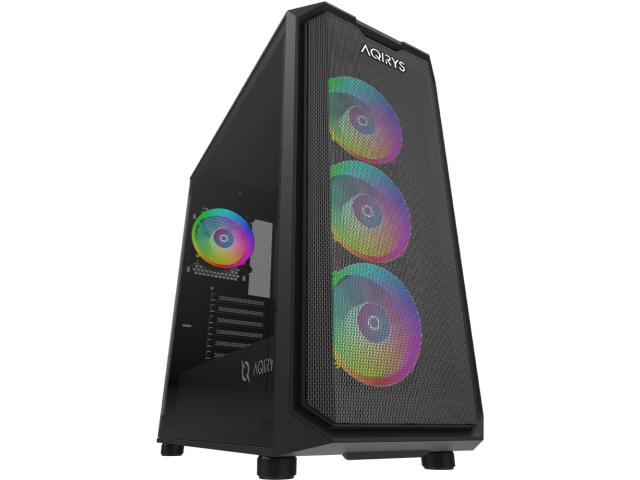 Carcasa AQIRYS Wezen Pro ARGB Black, Fara sursa