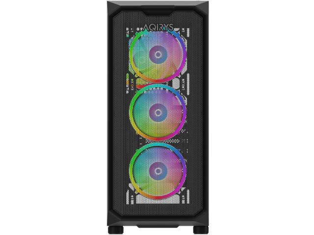 Carcasa AQIRYS Wezen Pro ARGB Black, Fara sursa