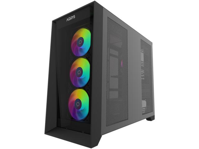 Carcasa AQIRYS XO-1 Black, Fara Sursa